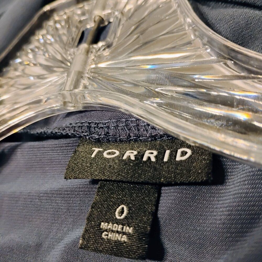 Torrid Cardigan Duster Lightweight Stretchy Slinky Flattering Comfortable 12 - Picture 7 of 12